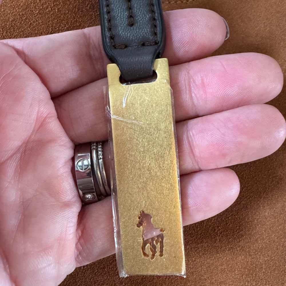 Polo ID Bag inspired Leather Shoulder Bag - Picture 2 of 7